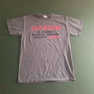 “Sarcasm” Tee